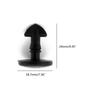 10pcs Clip Rear Bumper Tow Cover Clips for LR Freelander 2 Discovery 3/4  Sport 05-09 Car Fastener DYR500010