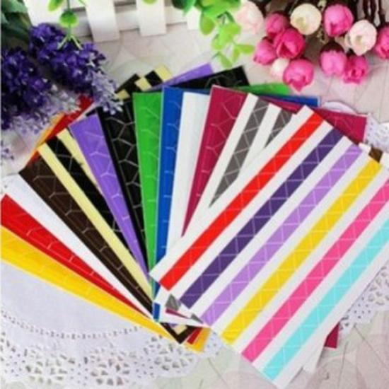 13 Style Self-Adhesive Photo Corner Stickers - 102 Pieces for DIY Albums & Scrapbooks