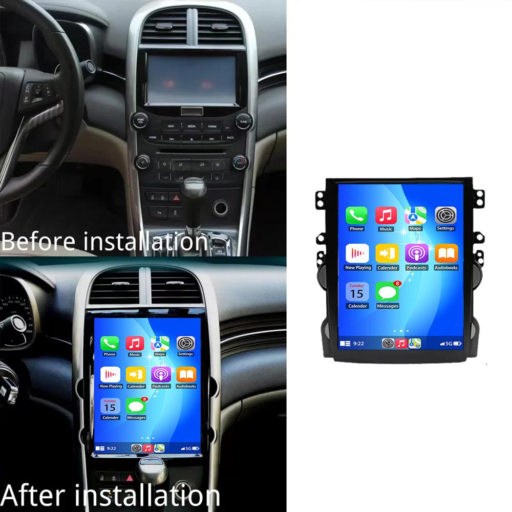 For Chevrolet Malibu 8 2012 - 2015 Car Radio Multimedia Player GPS Navigation Stereo Android WIFI BT5.0 Carplay