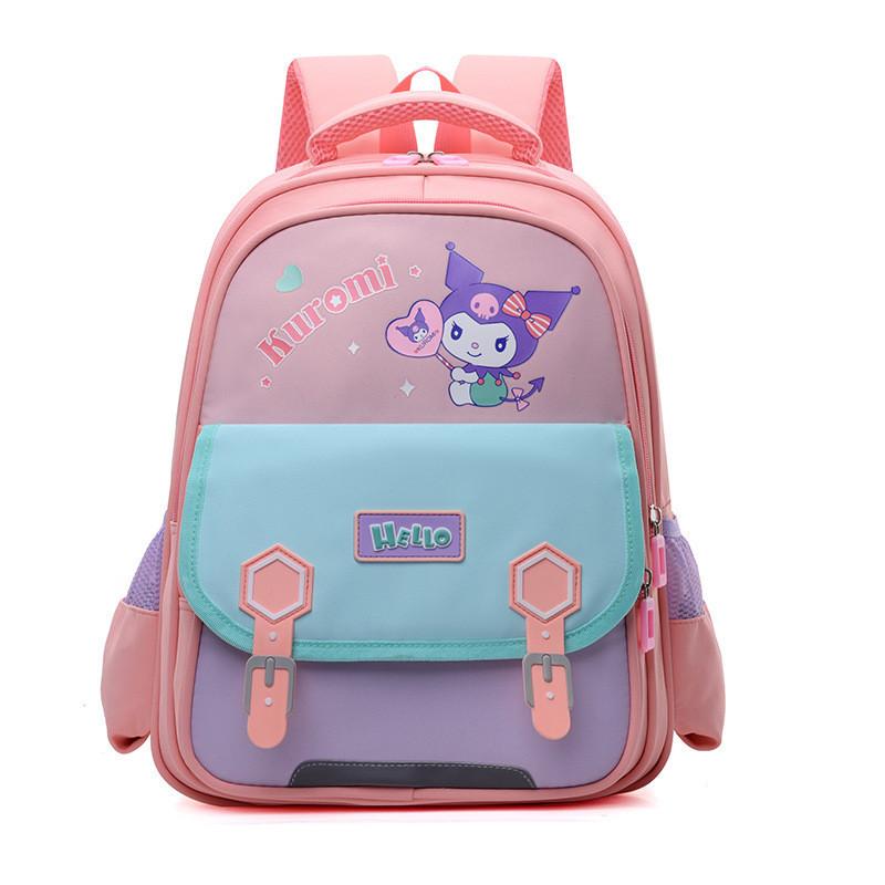 Cute And Fun Cartoon School Backpack For Boys And Girls Lightweight Design Pink