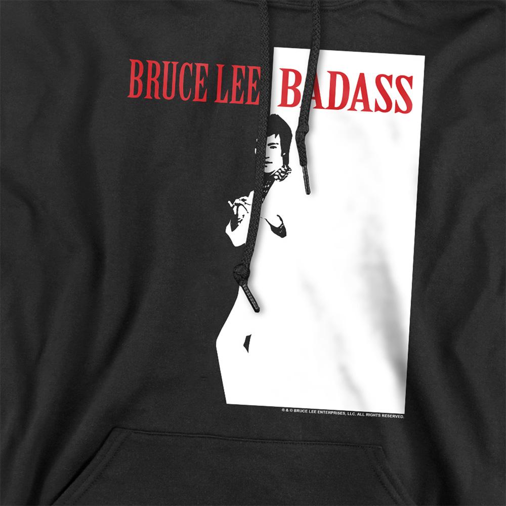 Bruce Lee Unisex Vuxen Badass Huvtröja