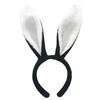 Sodom & Gomorrah Rabbit Ear Headband for Women and Kids, Halloween, Year of the Rabbit (2023), Cosplay Costume, Christmas Maid Costume (Size 9, Black