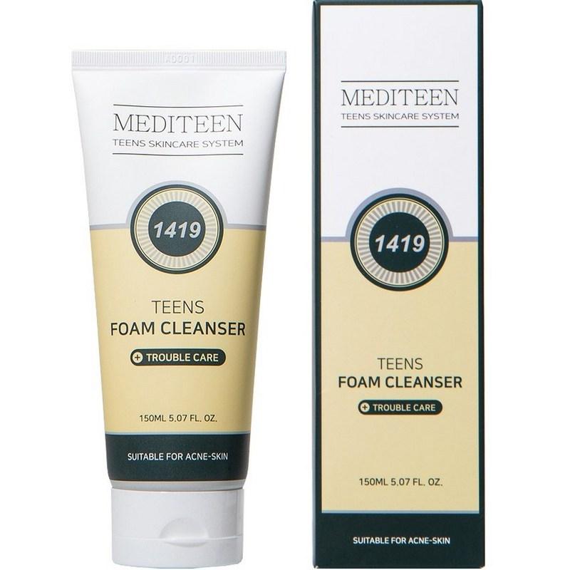 Meditin 1419 Teen Acne Cleansing Foam, 150ml, 1 pcs