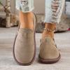 Women'S Solid Color Fashion Flat Shoes, Soft Sole Platform Loafers, Buckle Strap Lightweight Shoes, Women Shoes