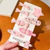8Pcs Cartoon Star Shaped Hair Clip Resin Duckbill Barrettes Stylish Hairpin for Women Girls Hairstyling Accessories