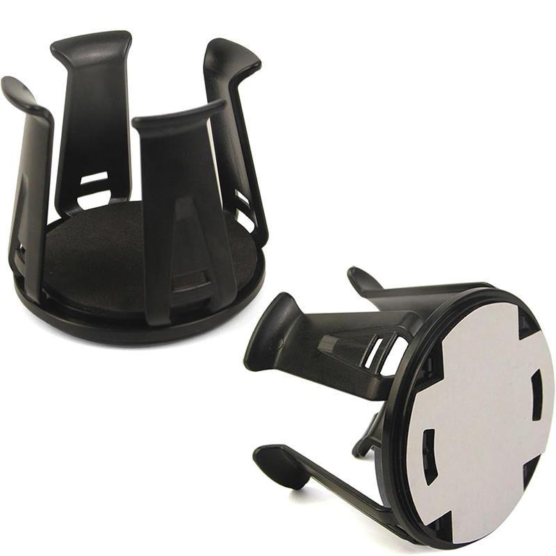 1Pcs Car Beverage Holder Adhesive Cup Storage Rack Car Cup Bottle Holder Multifunction Drink Rack Auto Accessories Black
