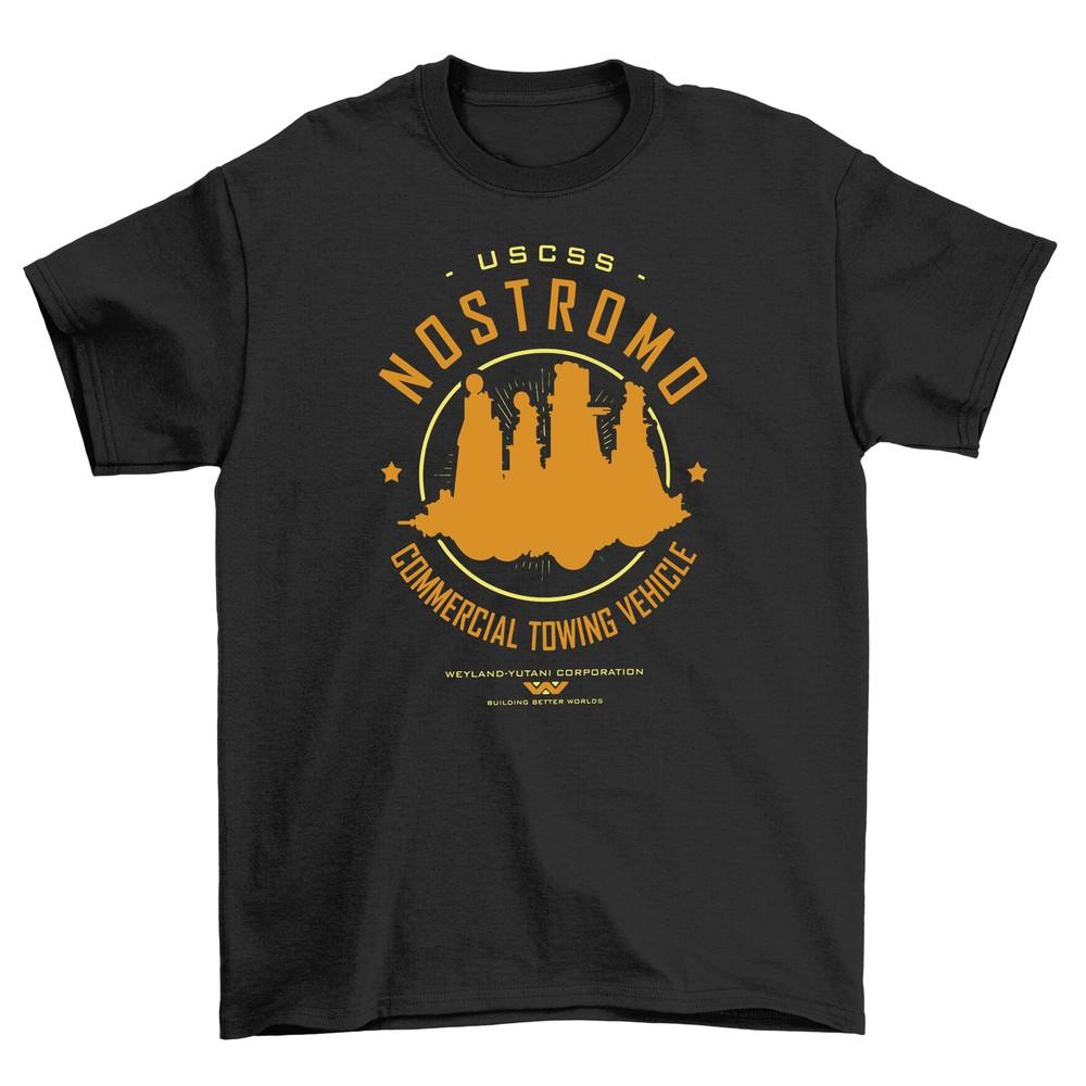 

Nostromo Starfreighter Funny T-Shirt - Space Odyssey in Style! Unisex Design Pri XL