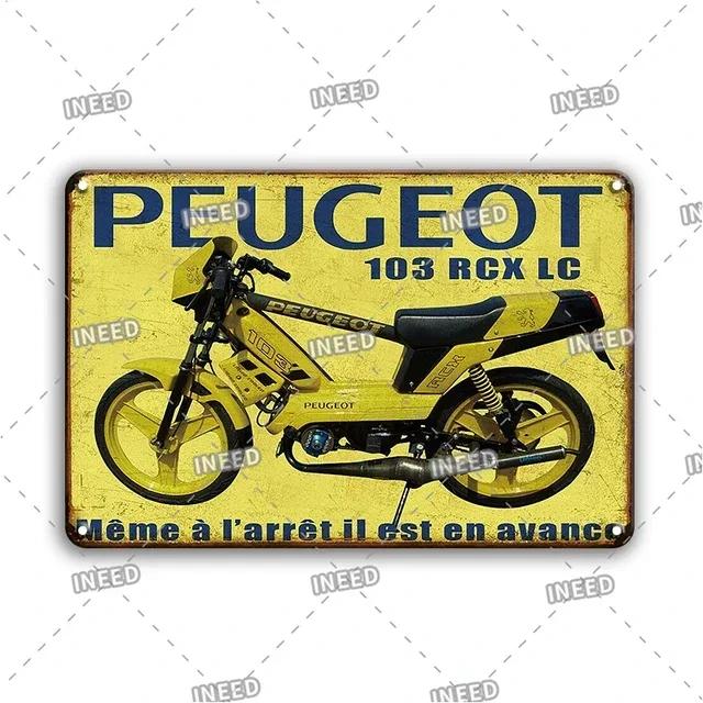 Vintage Motorcycle Metal Tin Sign Poster  Retro Wall Decor for Garage Home Room  INEED Metal Plate Accessories  Stickers