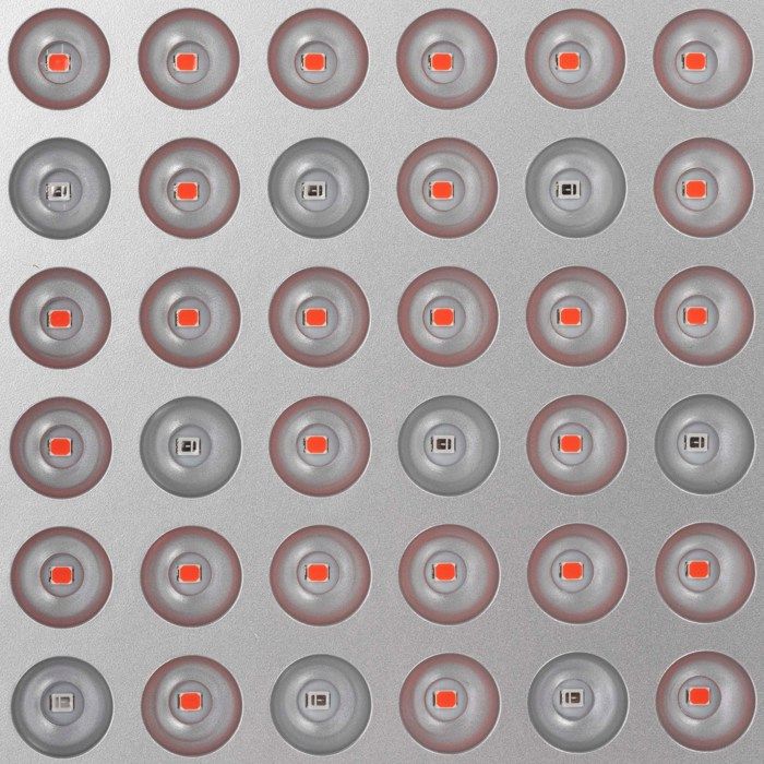 Lampe de croissance des plantes 225 LED, panneau suspendu pour éclairer la culture des légumes, des fleurs, 36 W