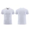 Men's Quick-Dry Ice Silk Stretch T-Shirt: Round Neck, Breathable, Short Sleeve, Sun-Protective, Summer Fitness Running Top.