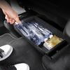 Aufbewahrungsbox für unter den Sitz, Organizer mit Deckel, Filzstruktur, versteckte Ablagefächer, Behälter, kompatibel mit Auto 3/Y-Zubehör