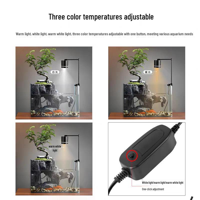 Full Spectrum LED Aquarium Light for Algae Bloom and Fish Tanks