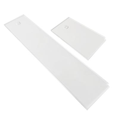 Quick Clean Acrylic Ski Waxes Scrapers Optimized Edges Two Size For Efficient Snowboard Performances Tuning
