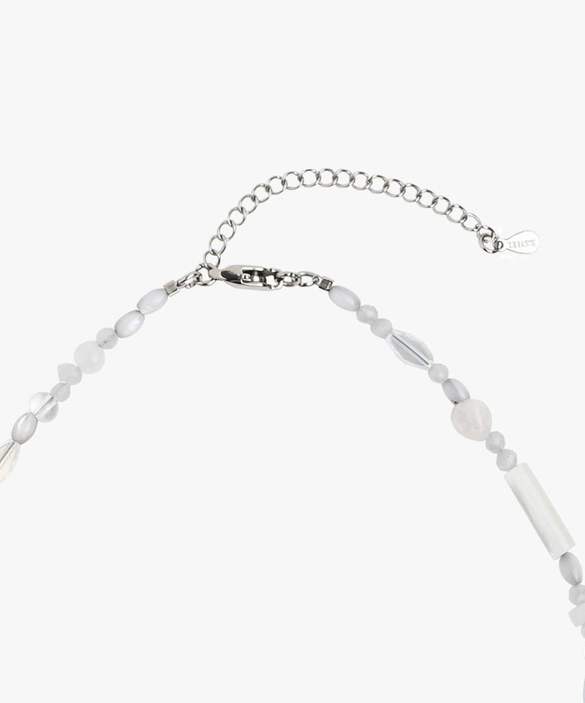 Riomeu Gray Wave Necklace : Radiant009
