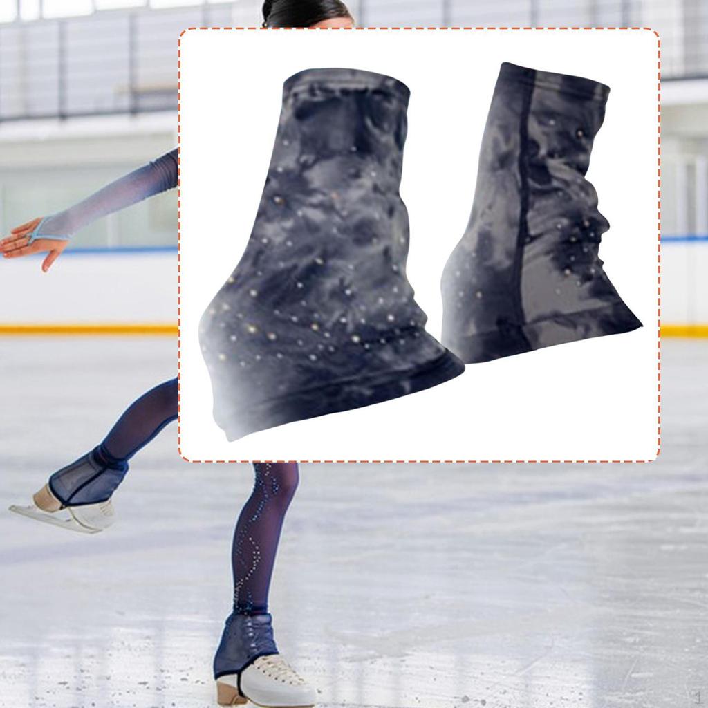 Figure Skating Leg Warmers Anti Slip, Fashion, Decoration, Elastic Cover Clothing Accessories