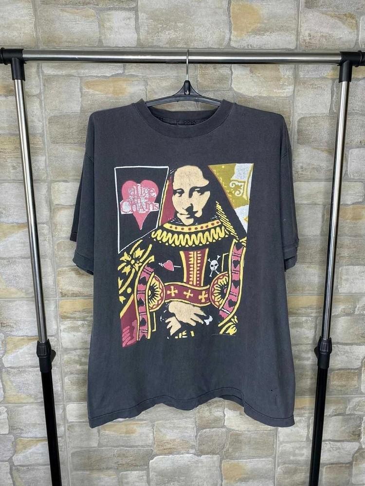 

Vintage 1993 Alice In Chains Queen Of Hearts Unisex T shirt Men Women KH14032 Unisex T-Shirt XXXL