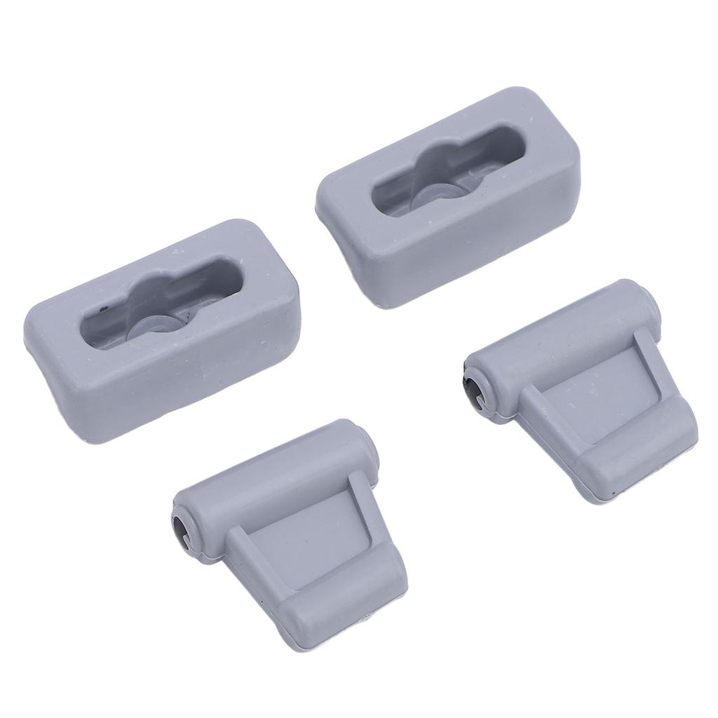 Sun Visor Clips Set VEP101693 High Strength Plastic Car Sun Visor Holder Clip for R107 1971 1989 Gray