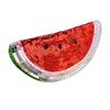 Handmade Glass Fruit Decors Glass Watermelon Figurines Ornament Glass Fruit Figurines Table Centerpieces for Home Decors