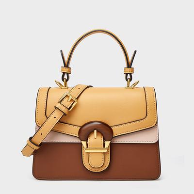 Women's Leather Bags Women's Shoulder Bags Lock Design Crossbody Bags