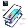 Shockproof Case For Xiaomi Redmi Note 10 Pro 10s 11 9T Mi 10T POCO M3 X3 NFC Ring Holder 3 in 1 Transparent Protect Bumper Cover