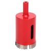 Hole Saw Drill Tool Diamond Red High Speed Steel Wave Tooth Saw Bit 38mm for Marble