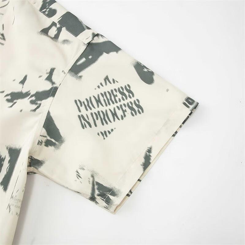 New PUMA SS24 D AOPSHORTSLEEVE Shirt Unisex Snow 627749-87