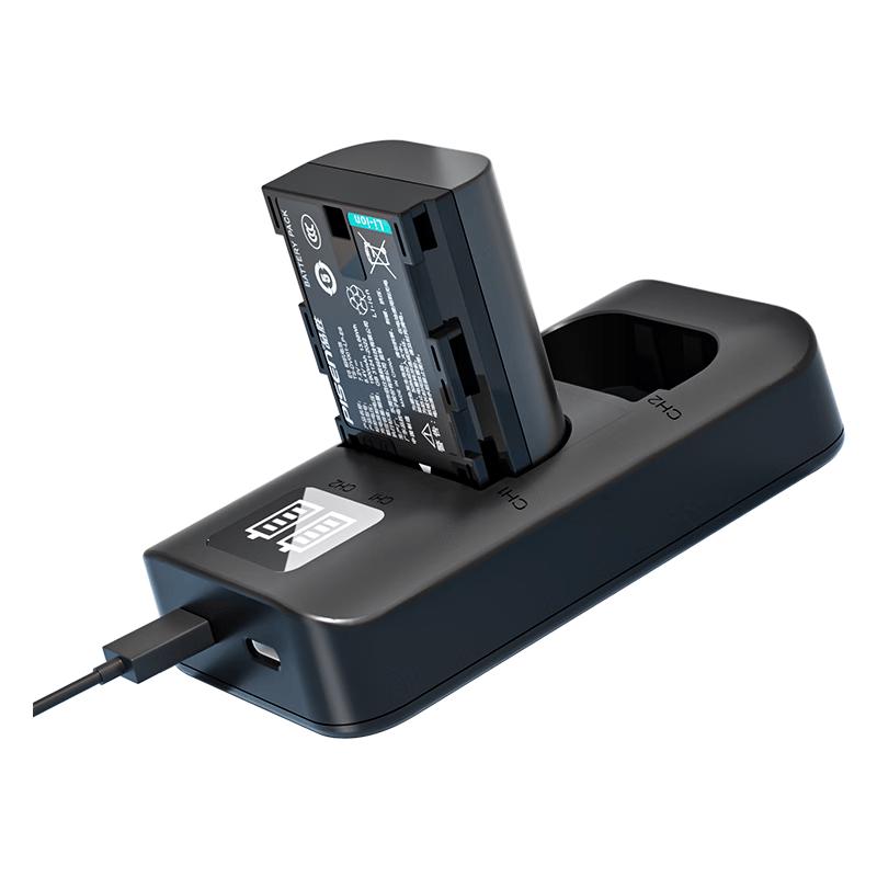 Pisen LP-E6 Canon Camera Battery & Charger Set CN plug (adapter included)