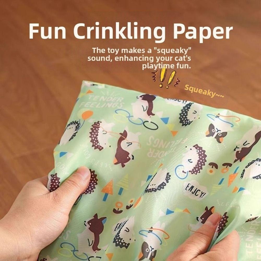 Bite Resistant Cat Toys Drill Bag Polyester Cat Interactive Toy Cat Tunnel Bag  Pet Supplies