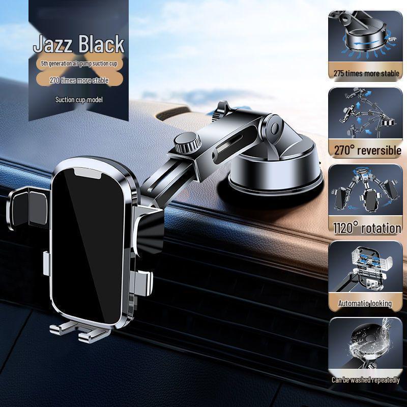 

2024 Universal Car Suction Phone Mount - Easy Navigation Holder