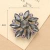 1pcs Fur Coat Tweed Flower Metal Buttons For Clothing Designers Vintage Handicraft Garments Diy Sewing Scrapbooking Accessories