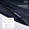 Metal emblem Auto Decor Decals Reflective Car Window Wiper Stickers For q2 Sline S3 A1 A3 A4 A5 A7 A8 Q3 Q5 Q7 TT Accessories
