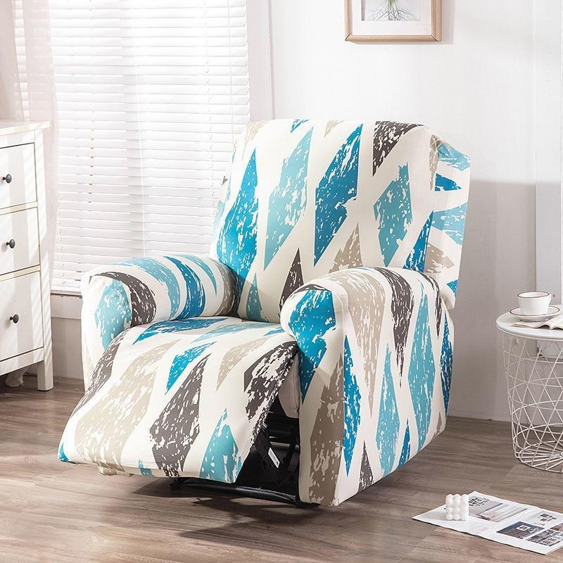 1/2/3 Seater Recliner Sofa Cover Elastic Jacquard Armchair Chair Cover for Living Room Cheap Relax Slipcover Protector