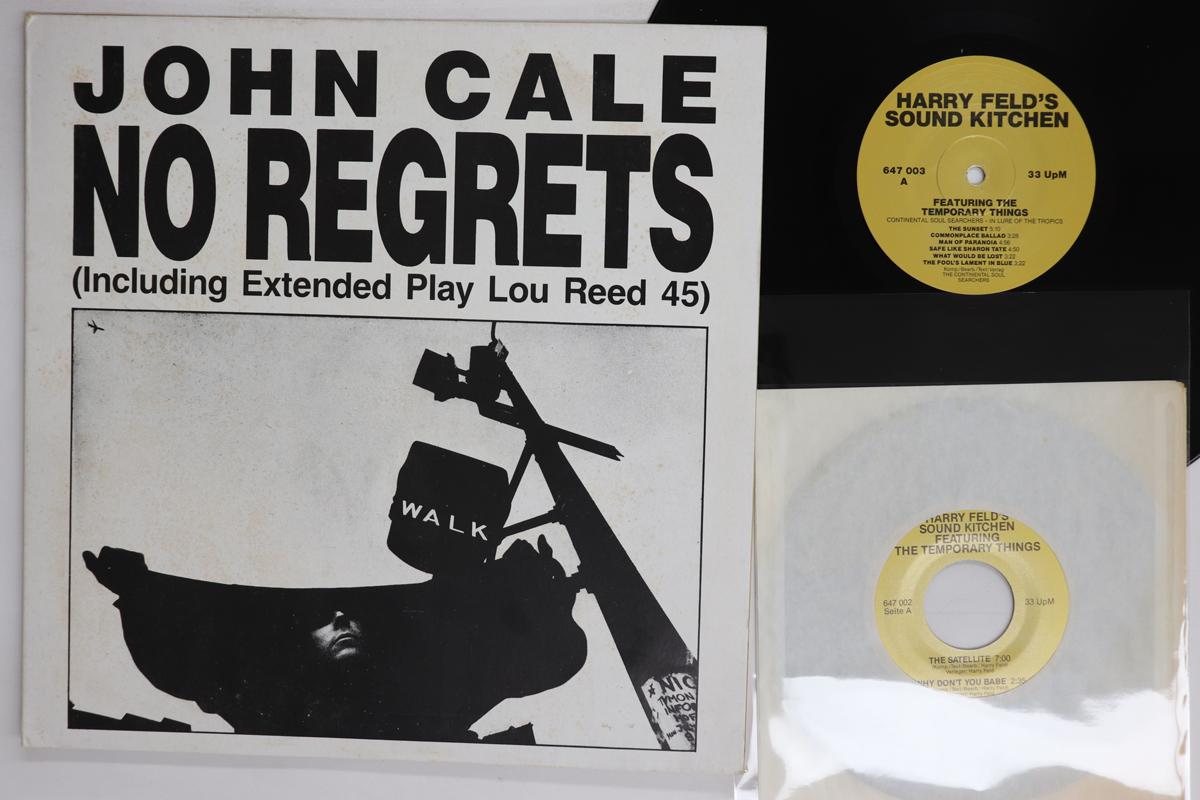 

LP Record JOHN CALE No Regrets Including Extended Play 647003 HARRY FELDS S 1988 Germany Rock Used