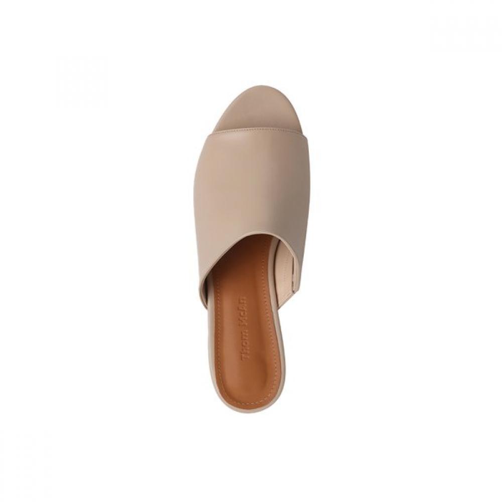 Thommcan Women S Comfort Daily Mid Heel Mule 8tmni15m8d Beige
