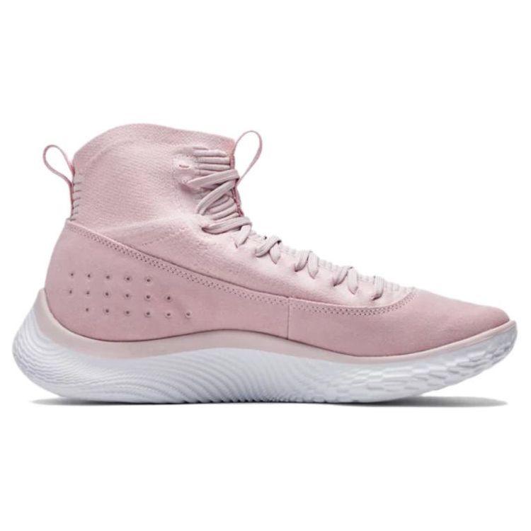 Curry Brand Curry 4 FloTro Retro Pink Herren Sneaker White Opal-Blue 3024861-600