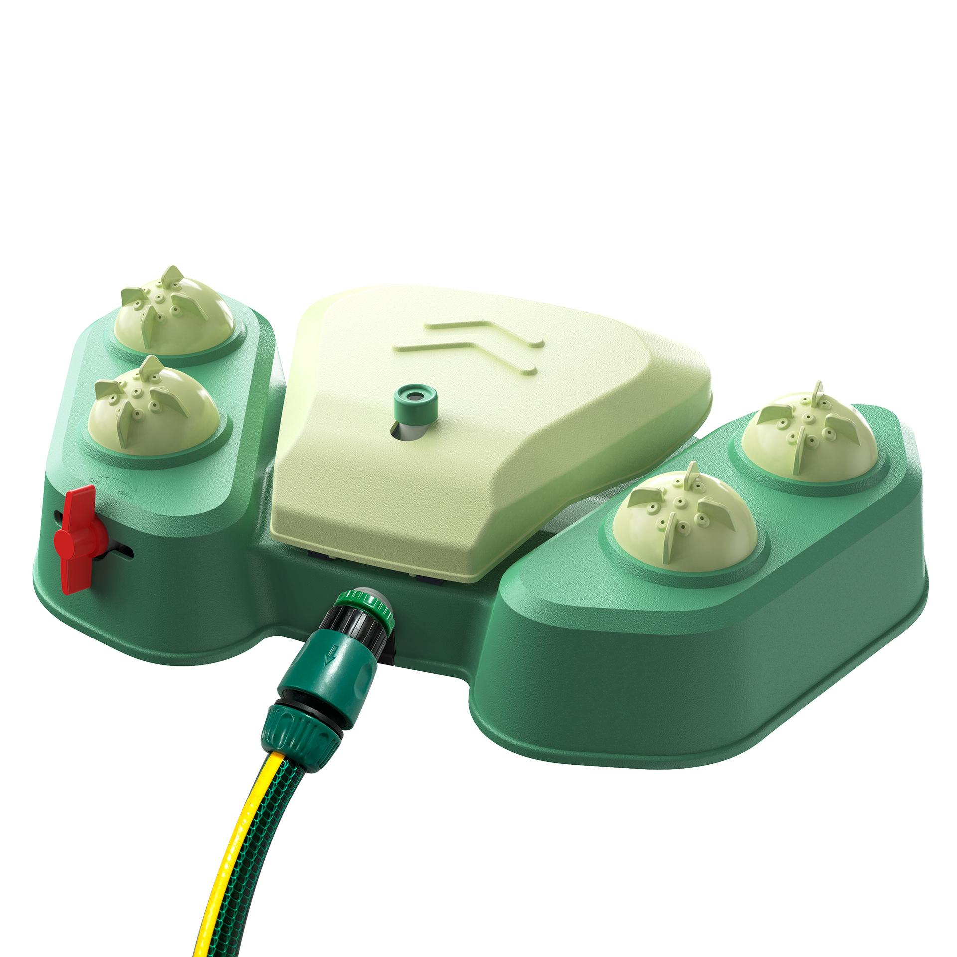 

Pet Supplies Foot-Pedal Automatic Water Feeder Dispenser Amazon Cross-Border Hot Sale Summer Bathing Water Spray Dog Toy