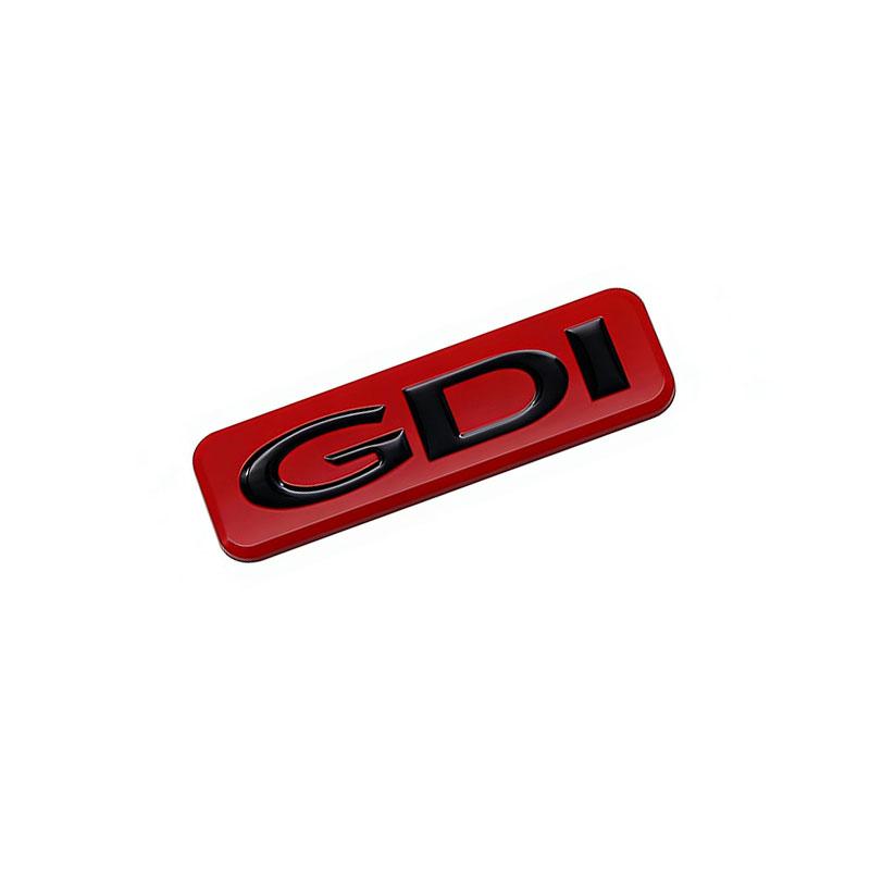Premium Metal GDi TGDI 3D Car Emblem for Hyundai Sonata IX35 Tucson Elantra | SKJD6 Rear Tailgate Zinc Alloy Badge Decoration Sticker