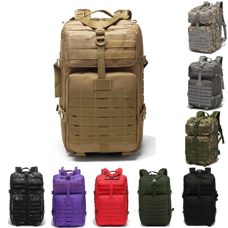 Tear-Resistant Multi-Function Tactical Hiking Backpack with Outdoor Equipment Storage