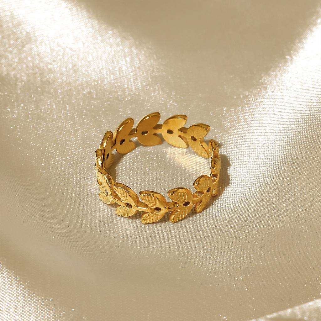Anello da donna alla moda in 1 pezzo Anello da donna Anello in metallo Anello lucido Anello in metallo Regalo per le vacanze