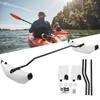 Inflatable Kayak Stabilizer PVC Canoe Outrigger Kit Floating Balancing Boat AccessoryWhite