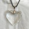 Heart Pendant Rope Necklace Minimalist Harajuku Unusual Neck Chain Jewelry
