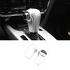 For Honda HR-V HRV 2016-2019 Silver 2X Inner Gear Shift Knob Decor Cover Trim