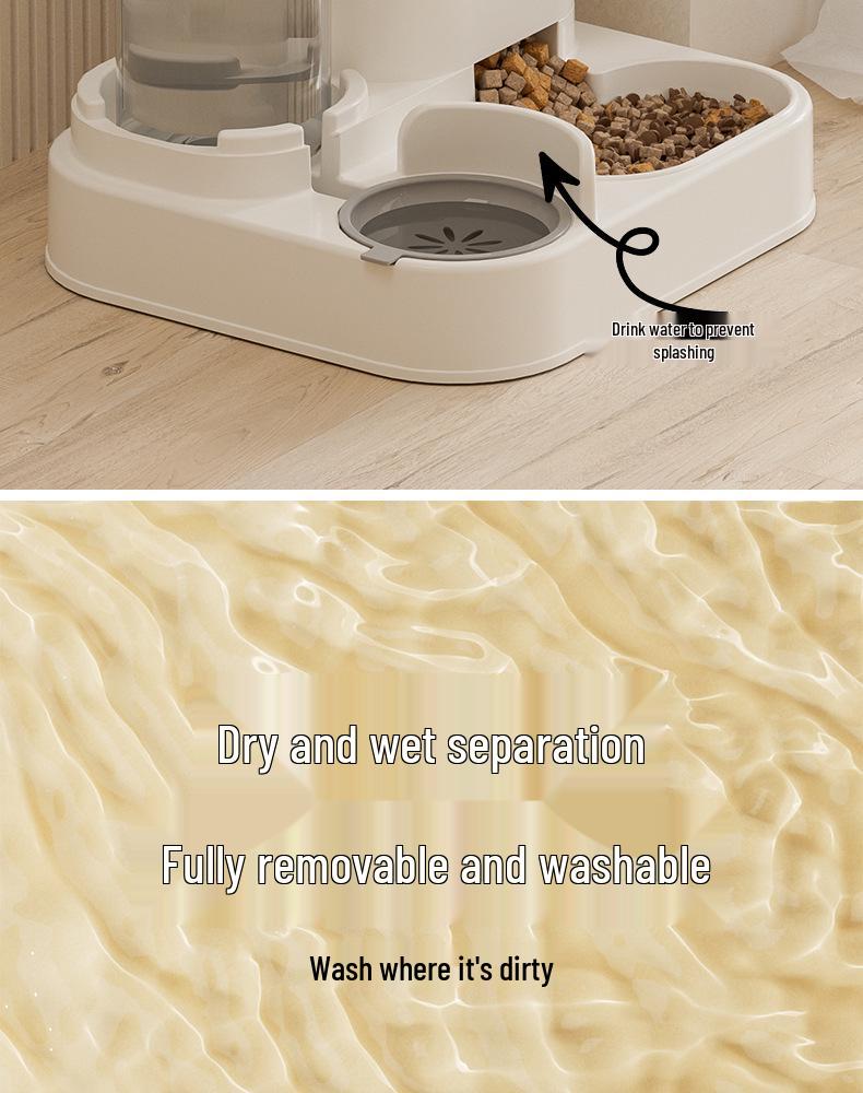 Automatic Pet Feeder & Water Dispenser Bowl for Cats and Dogs