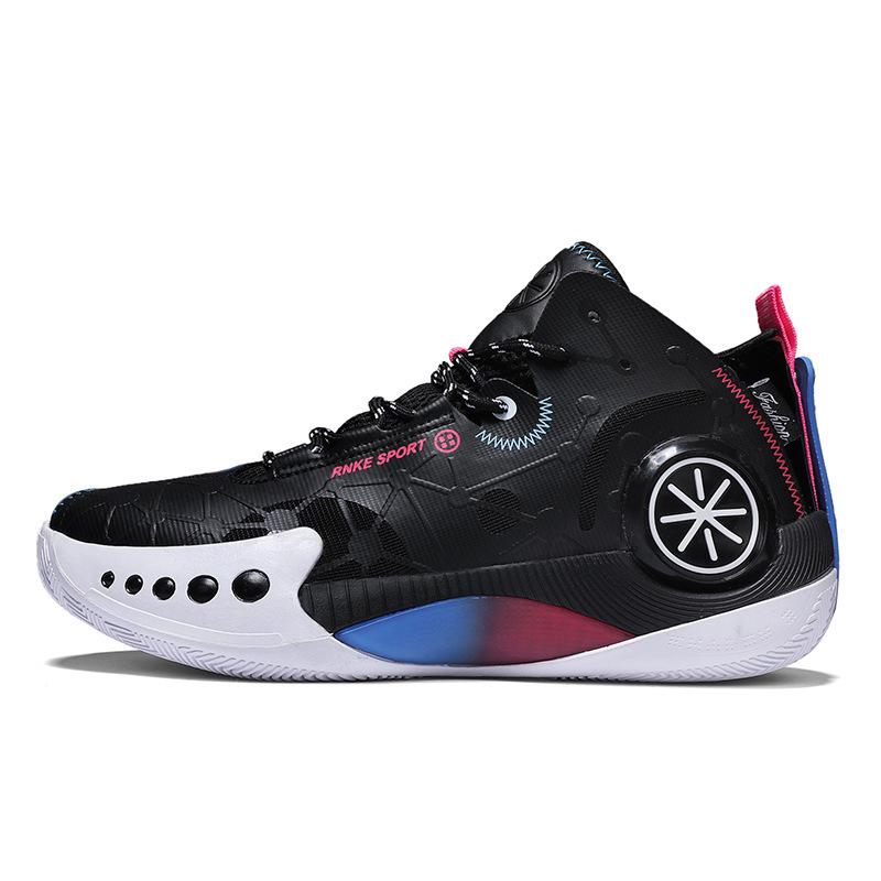High-top Basketball Shoes, Microfiber Leather MD Soft Sole Non-slip, Boys and Girls, Teenagers and Students Competition Sports Shoes