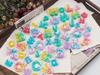 Shaker DIY Making Crafts Mini Quicksand Alphabet Keychain Key Rings Silicone Resin Mold Letter Shaped Silicone Casting Molds