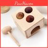 Platform Wooden Pounding Toys With Durable Construction For Learning Preschool