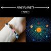 Star Handmade Jewelry Natural Stone Solar System Bangle Nine Planets Wristbands Galaxy Bracelet