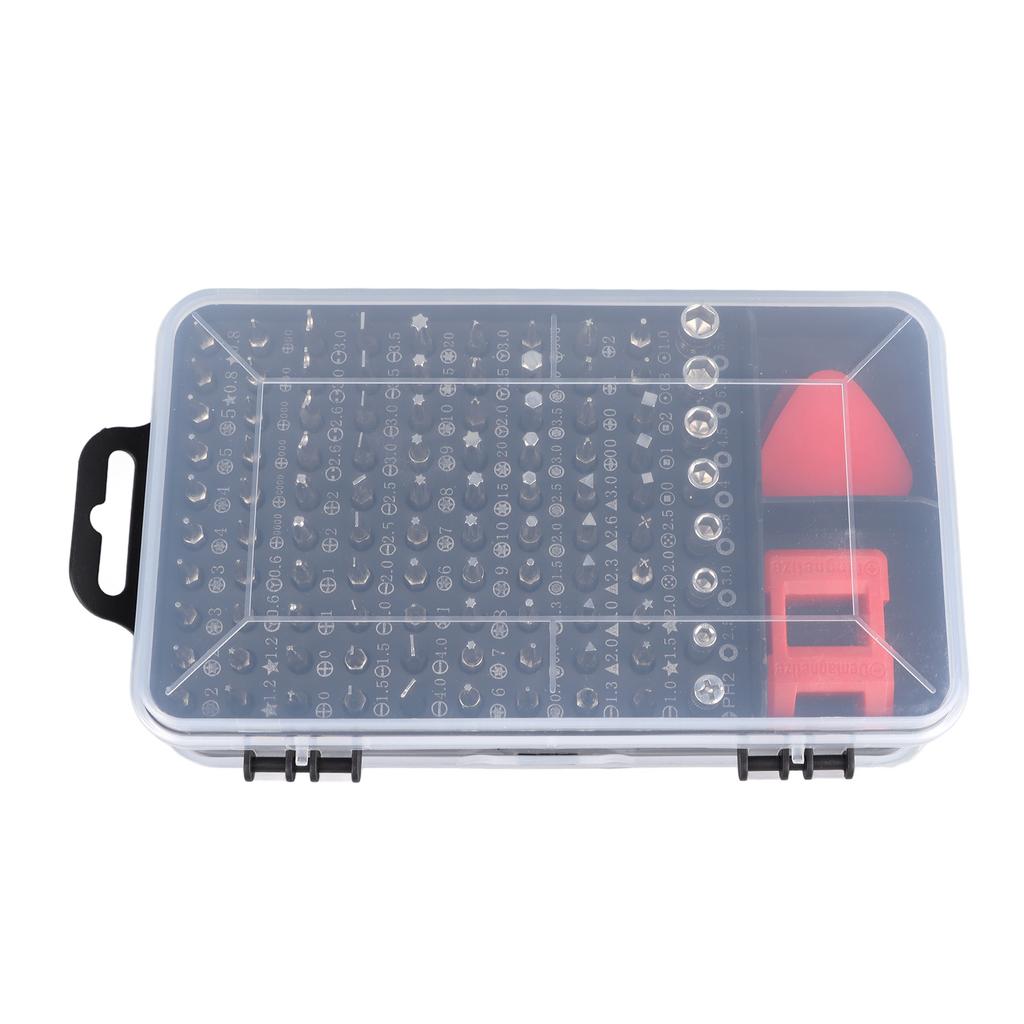 Set șurubelnițe pentru repararea telefoanelor 110 în 1 Kit șurubelnițe magnetice multifuncționale pentru laptop, ceas