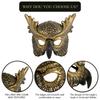 Masquerade Mask Owl Mask Bird Mask Beak Feather Half Face Mask Halloween Cosplay Costume Costume Mask for Mardi Gras