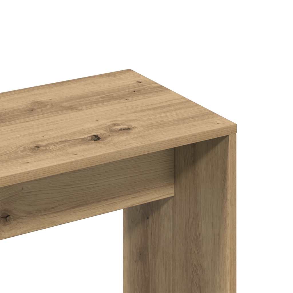Makeup Stool Artisan Oak 70x35x45 cm Engineered Wood
